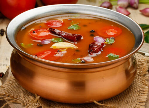 rasam dish from andhra food